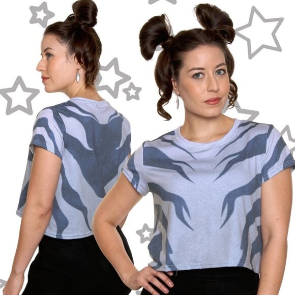 Pop Galaxy Clothing Shoto Crop Top - Picture 1 of 8